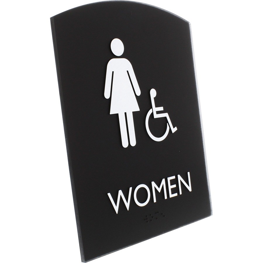 Lorell Restroom Sign (llr-02675) (llr02675)