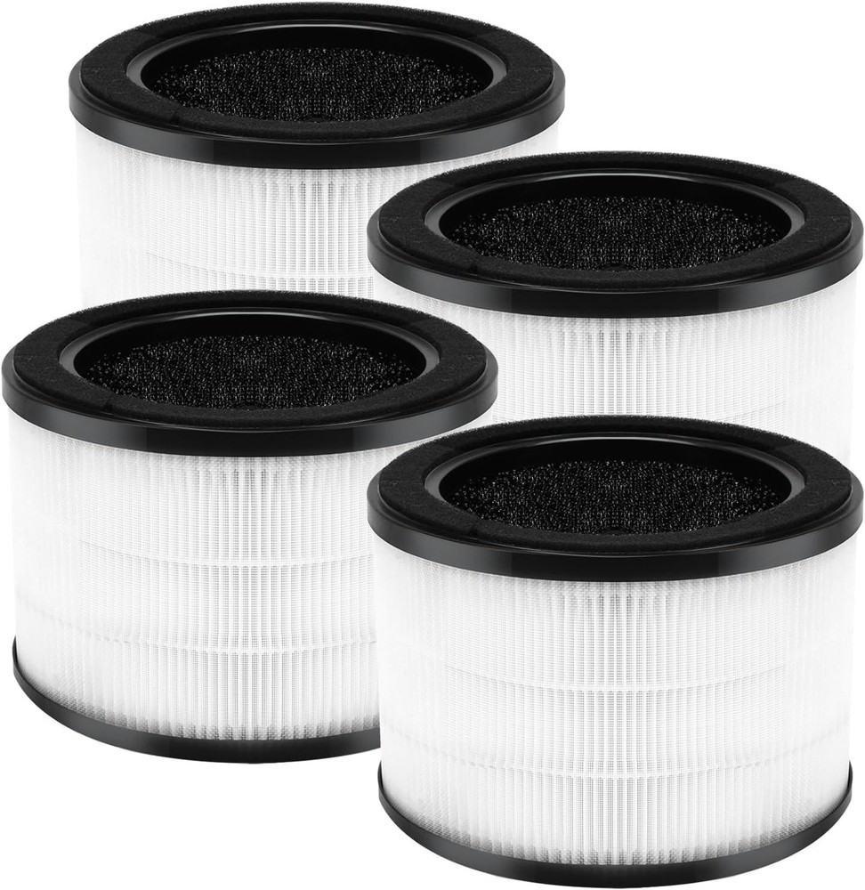 Membrane Solutions Filter Replacement - 4 Pack Compatible with MSB5 Air Purifier