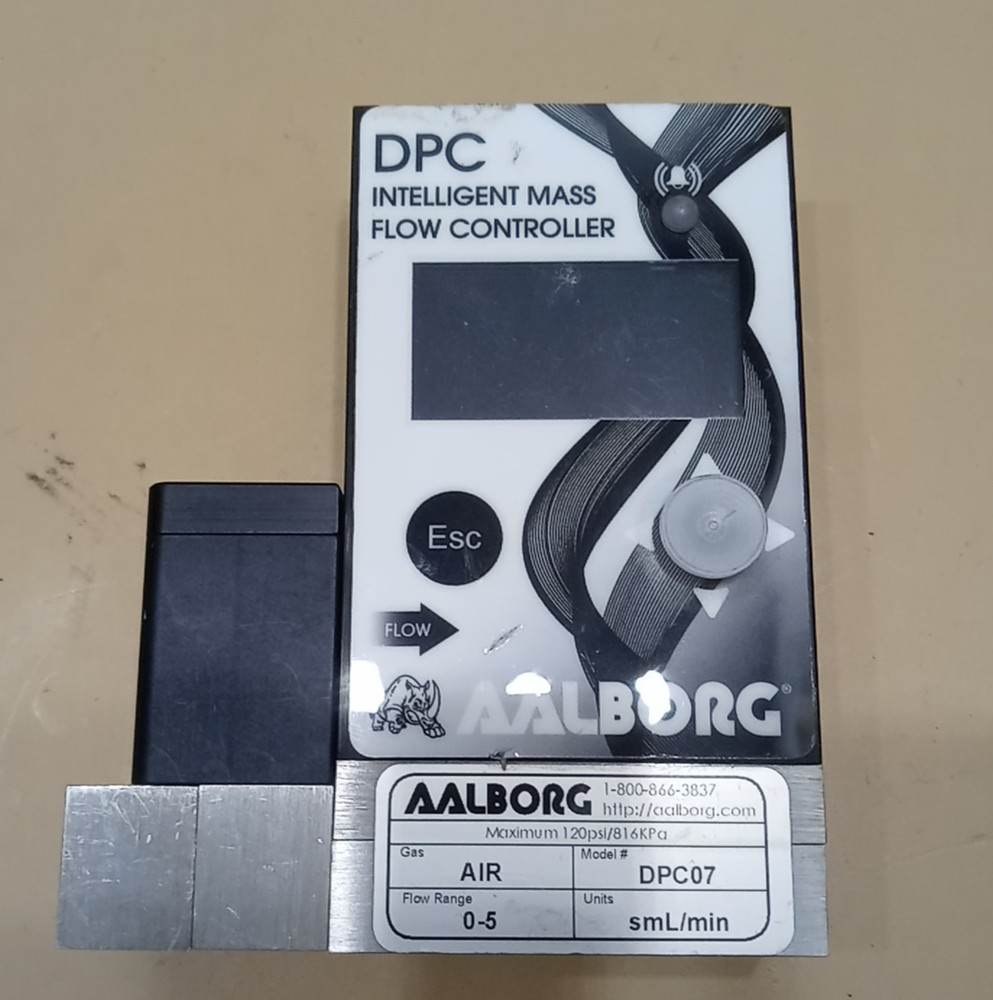 Aalborg AIR DPC07 DPC INTELLIGENT Mass Flow Controller Digital Meter 0-5