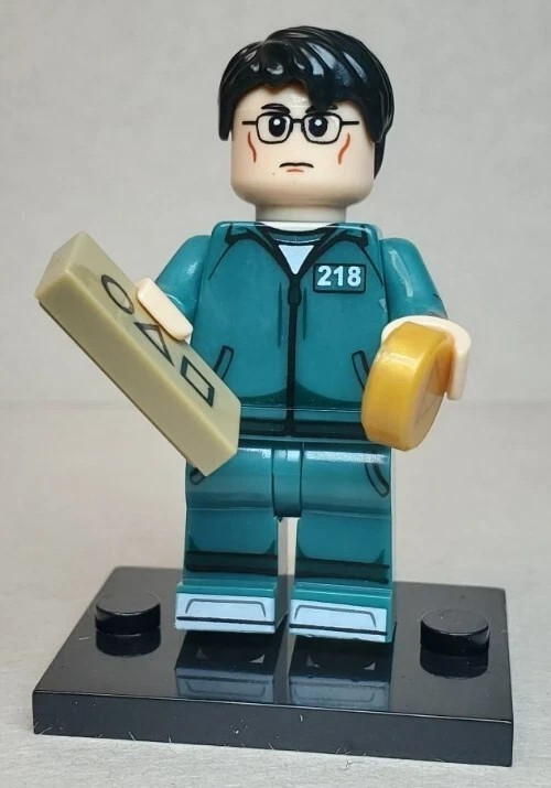 Custom Printed MOC Squid Games Minifigs 8 Pack