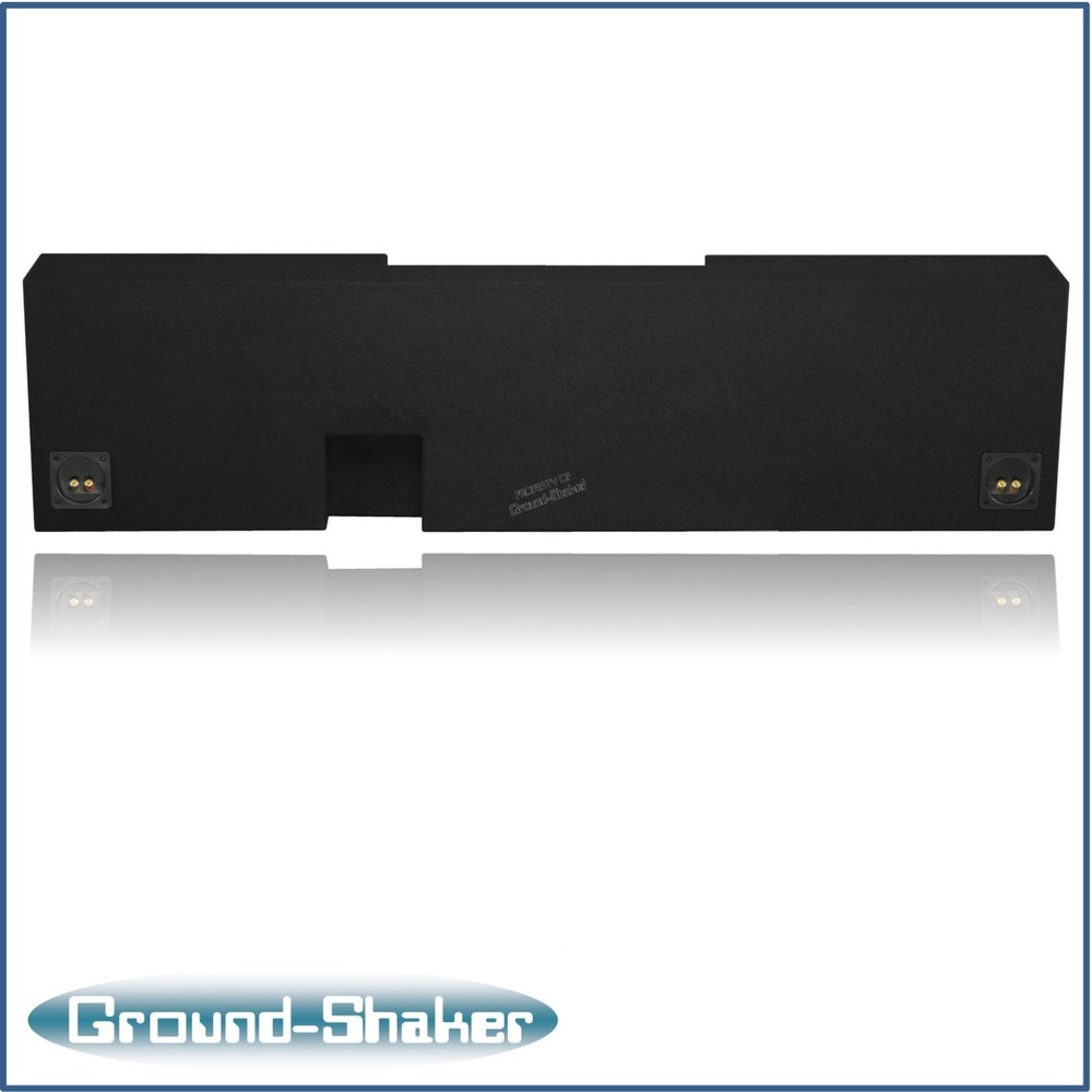 Chevy Silverado 2007 - 2026 Regular Cab / Single Cab 12" Dual Speaker Box