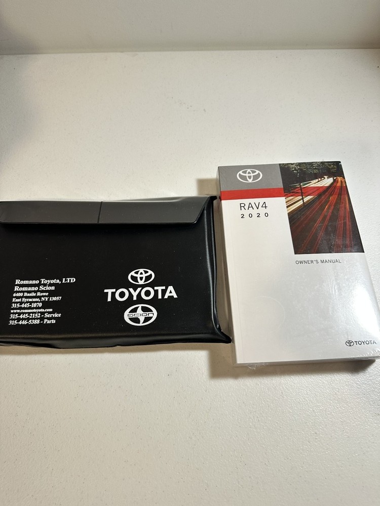 2020 Toyota RAV4 Owner's Manual Set