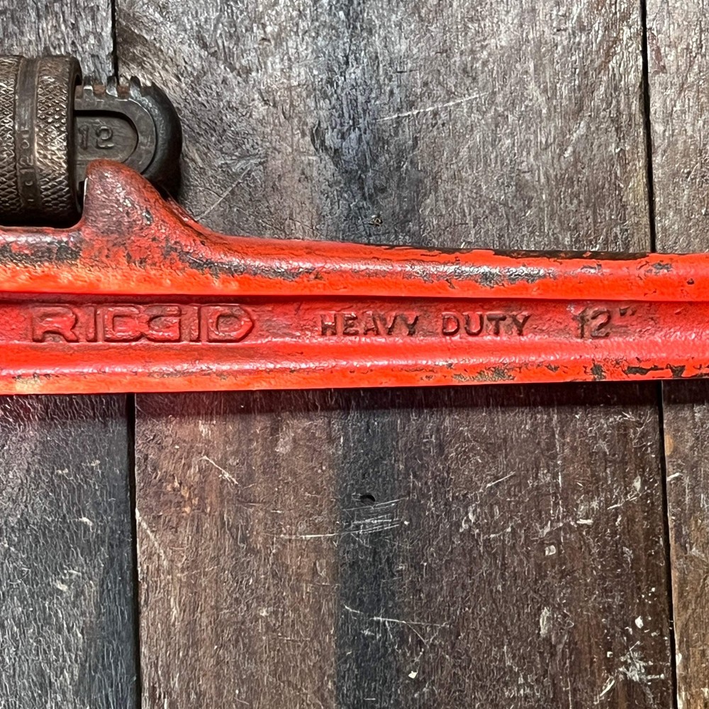 Ridgid 12 in Pipe Wrench