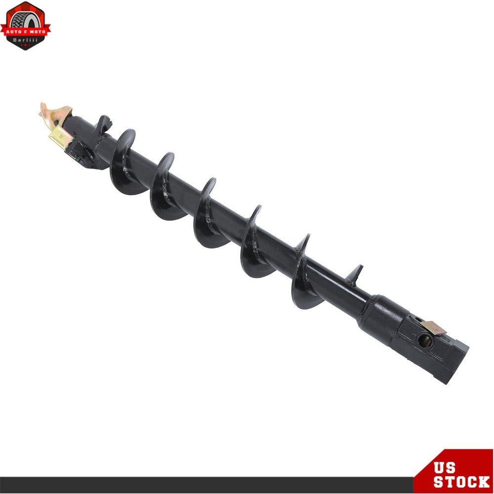 Hex Connect 6" x 48" Auger Bit for Post Hole Digger, 2"