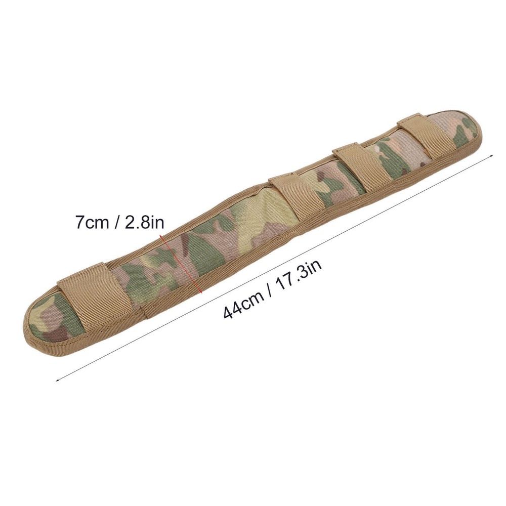 (Camouflage)Molle Strap Shoulder Strap Paddinging Pad Detachable FF