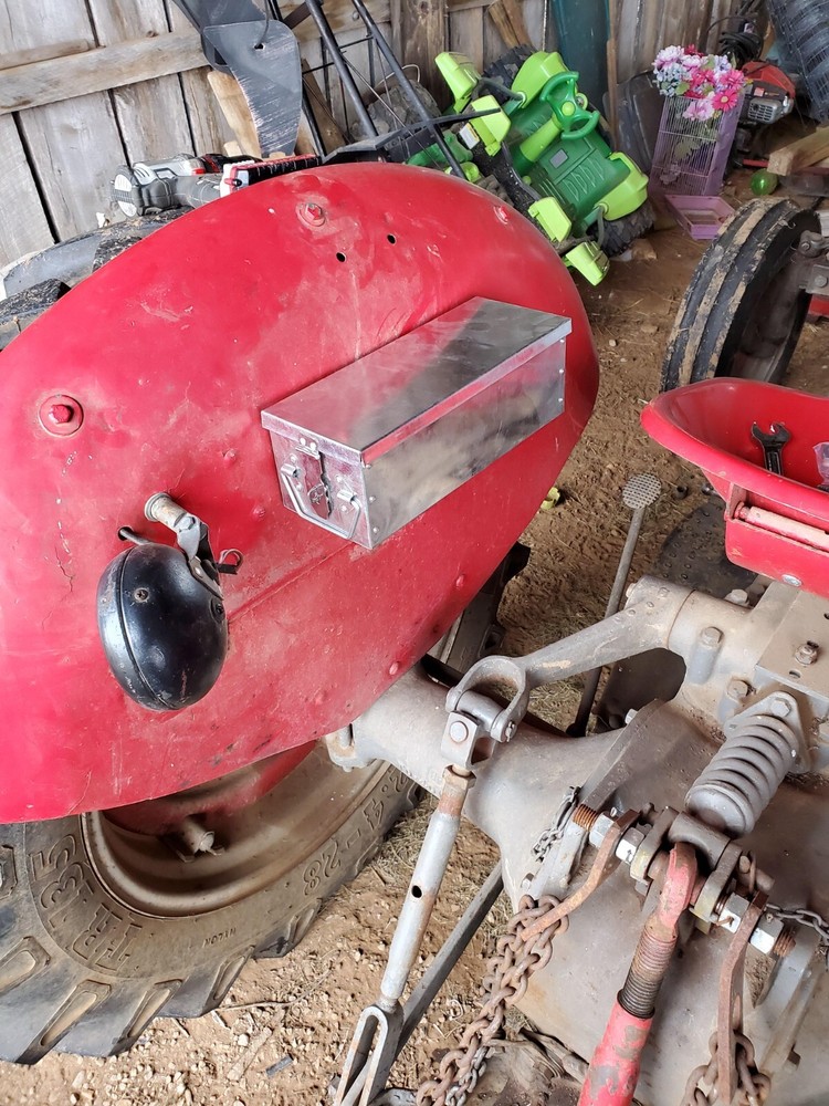 2Pack Lock Box W/ Folding Handle Durable Metal Storage Chest Stackable Portable