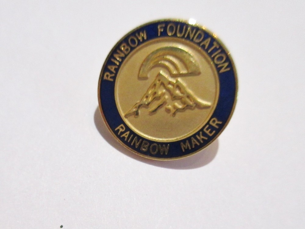 Rainbow Foundation Rainbow Maker Lapel Pin FREE SHIPPING