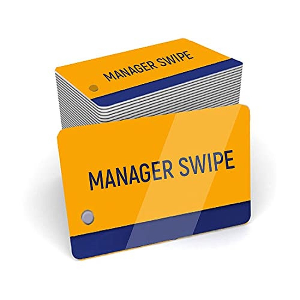 25 Pack of Orange Micros Manager Cards - for Micros Oracle POS system