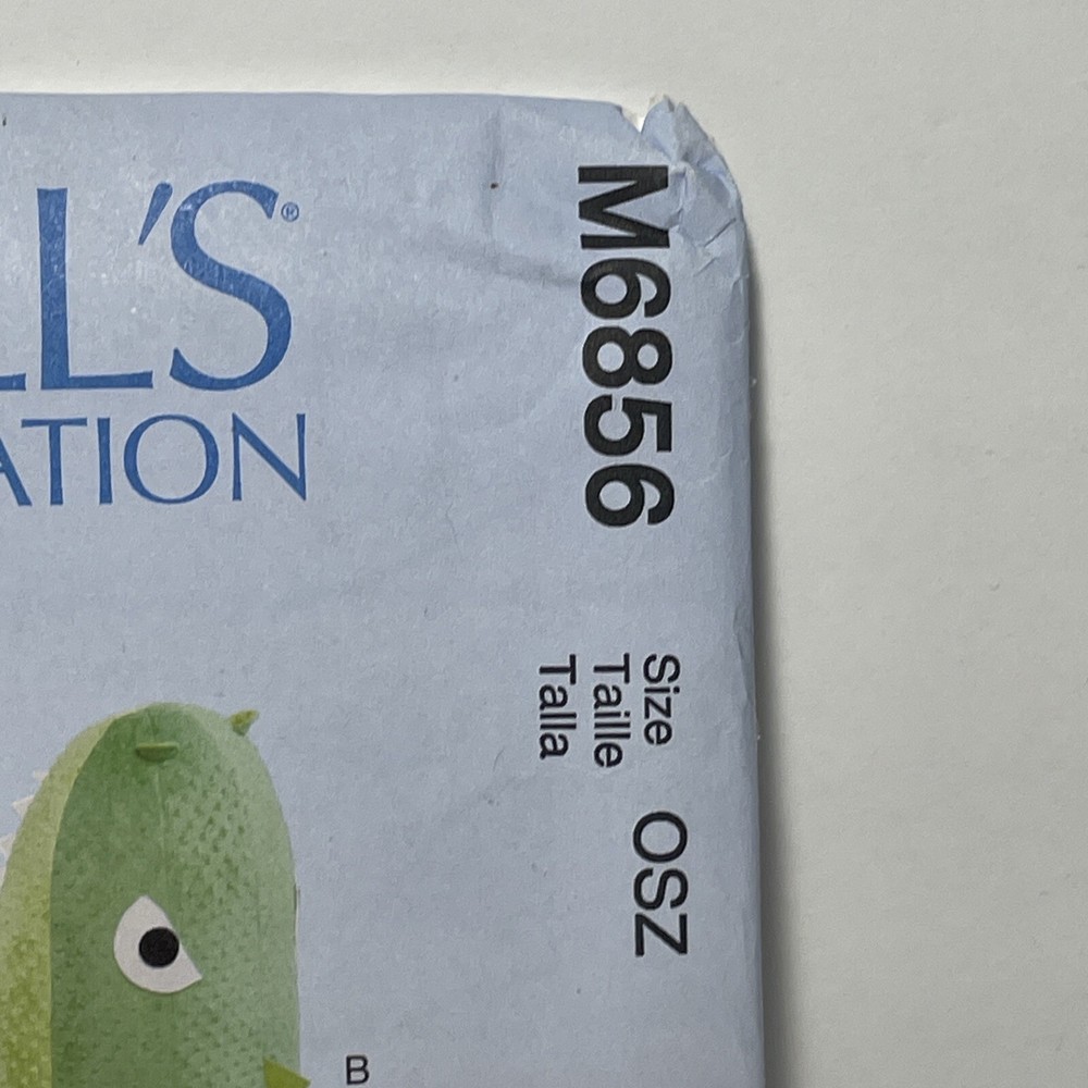 McCalls M6856 Fun Children's Seats Pattern Size OSZ