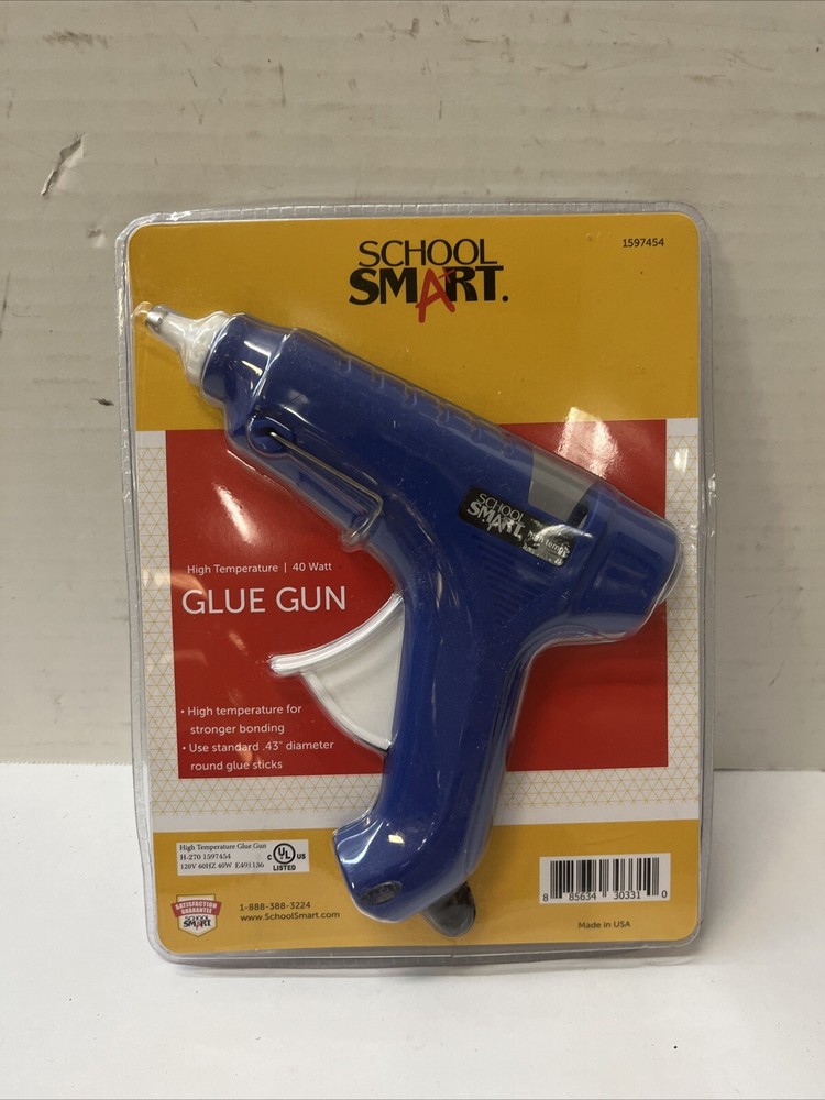 School Smart 40 Watt Hot Glue Gun