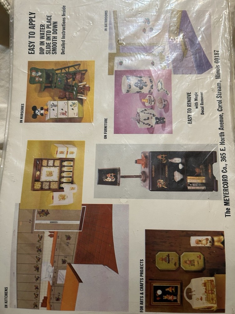 Meyercord Vintage Decals-Unopened/ General Store