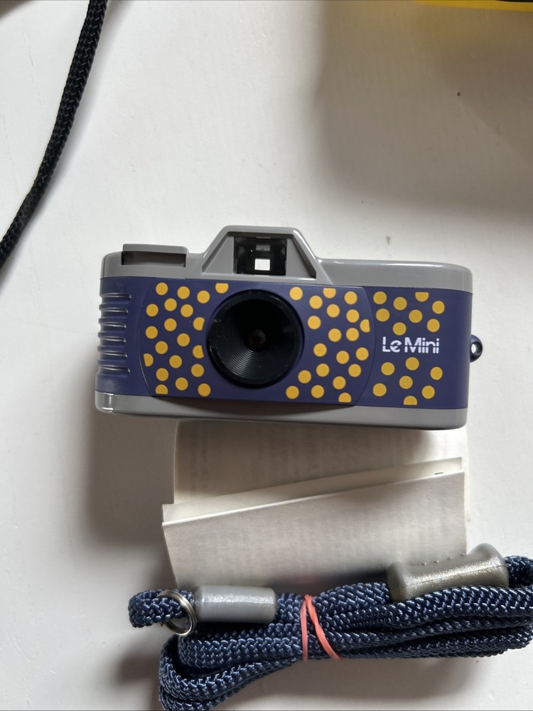 Le Clic Camera Le Mini Yellow Plastic