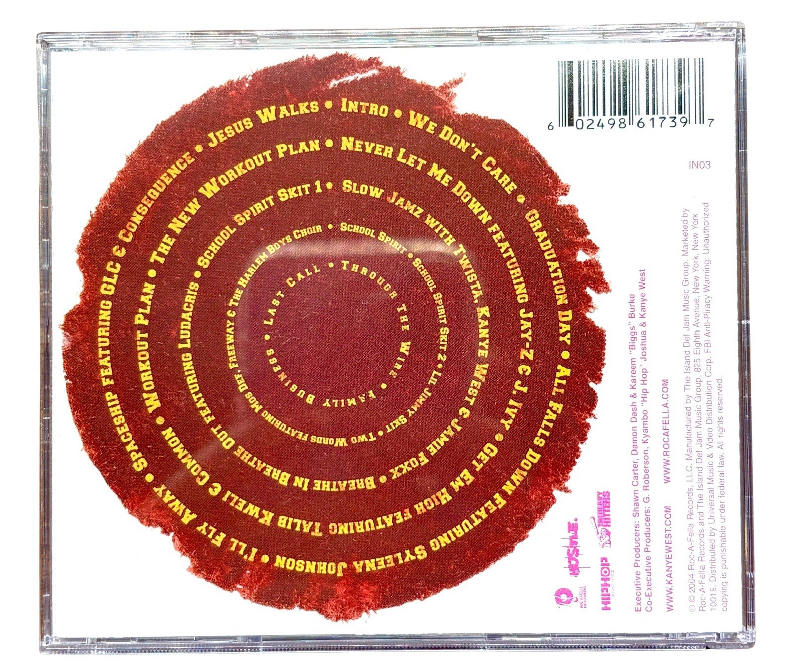 Kanye West Autographed PSA/DNA College Dropout CD Album