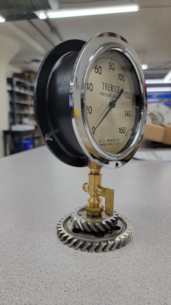 Antique Steam Pressure Gauge