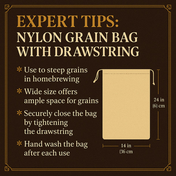 LD Carlson Nylon Grain Bag w/drawstring