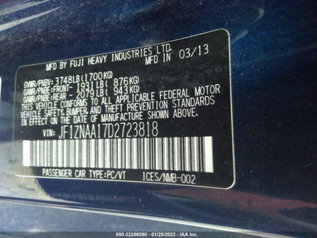 2013-2016 Scion FR-S Driver Left Front Door Wire Harness