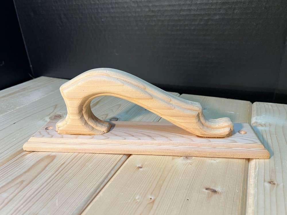Handcrafted Sauna Door Handles – Solid Wood Pulls, Set of 2