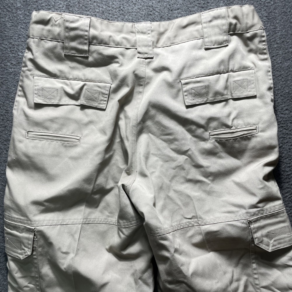 Tact Gear Take Command Tactical Pants Size 34 Medium Regular Tan Khaki Cotton