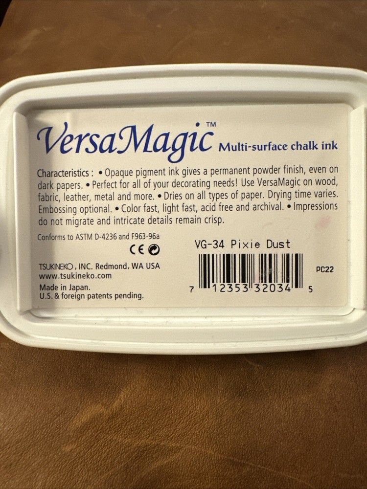 VersaMagic Archival Multi-Surface Chalk Ink Pad Pixie Dust