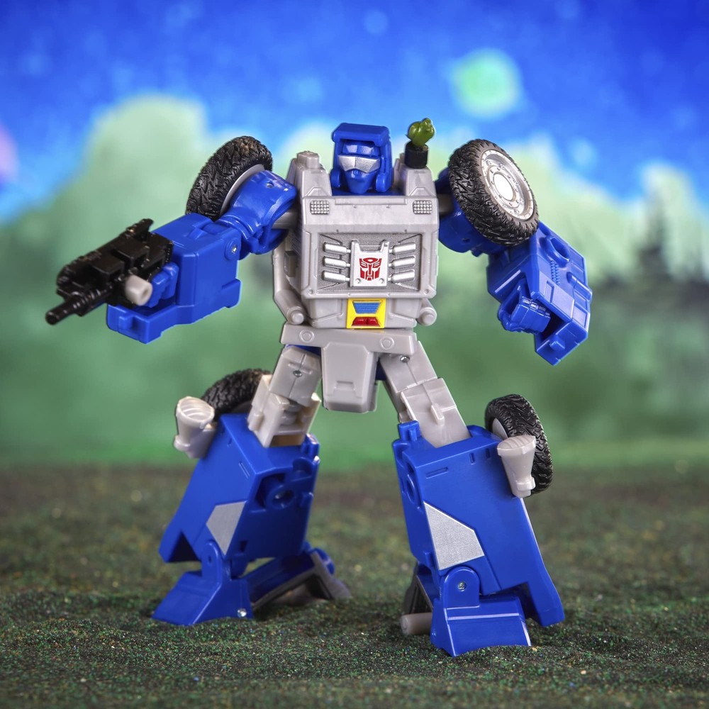 Transformers Toys Legacy Evolution Deluxe Beachcomber & 5.5 Inch, Blue, Green