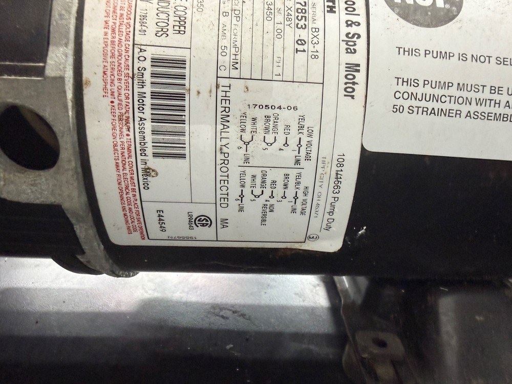 Hot Springs Spa Watkins Wavemaster 7000 Jet Pump