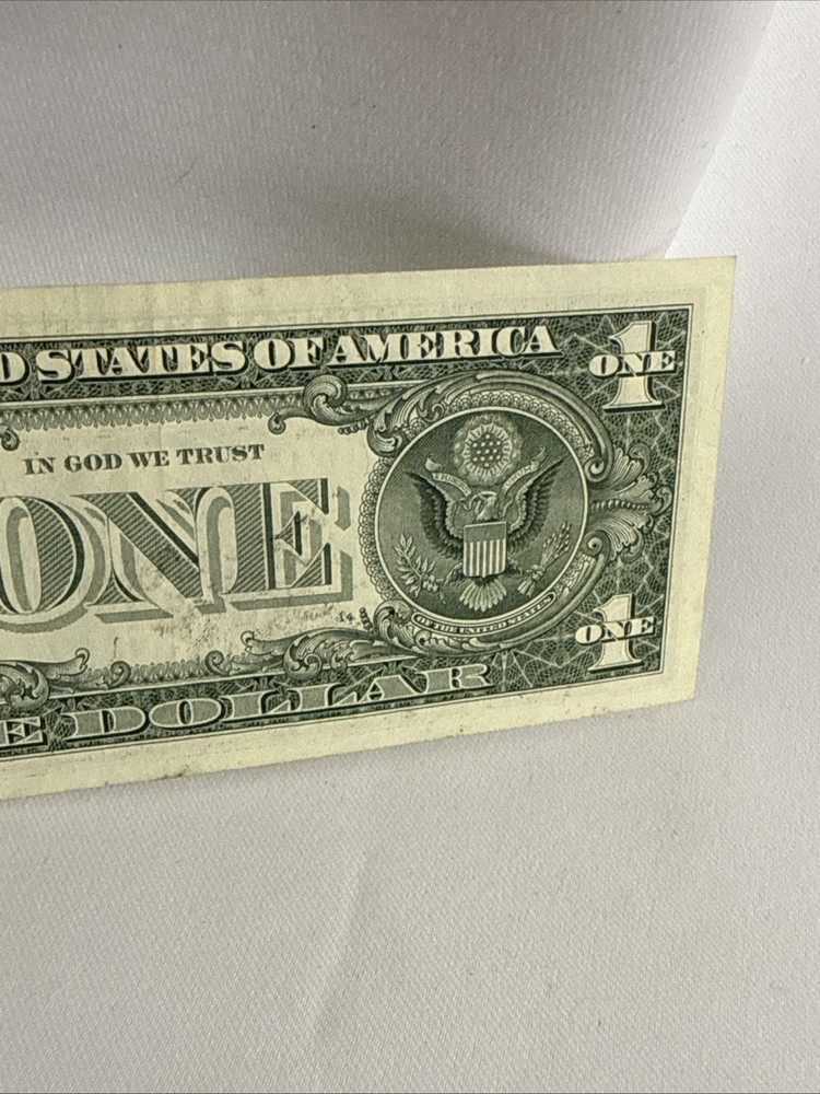 2017A $1 Note Over Ink and Ink Smudge Errors