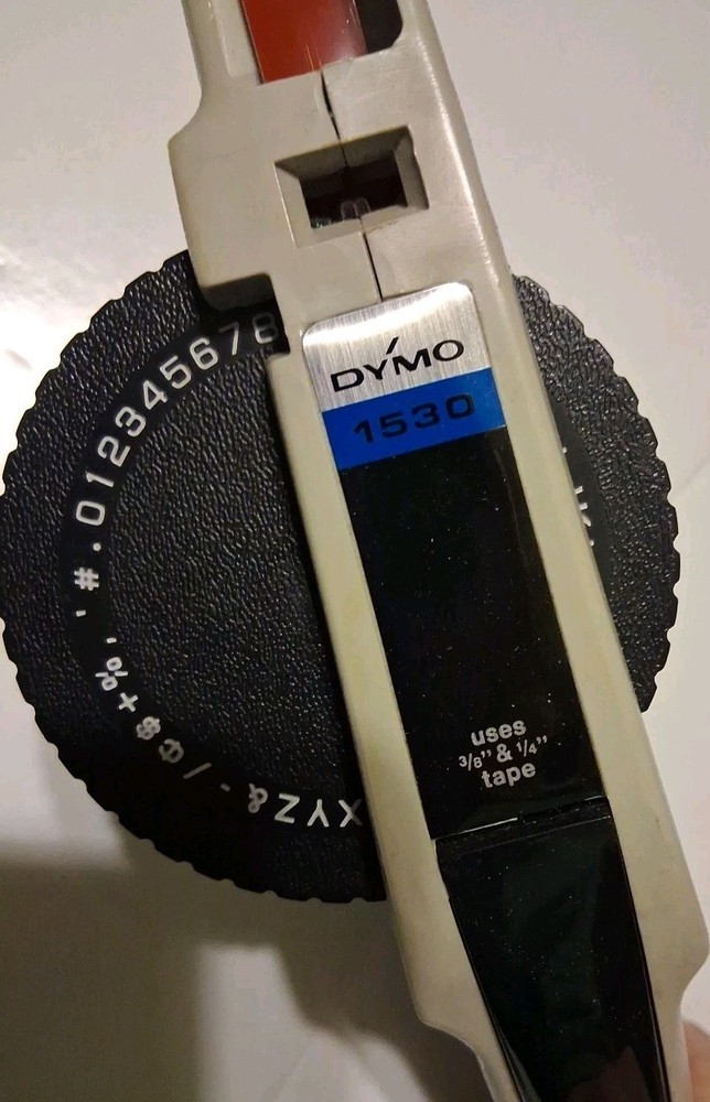 Dymo 1530 Label Maker. Vintage