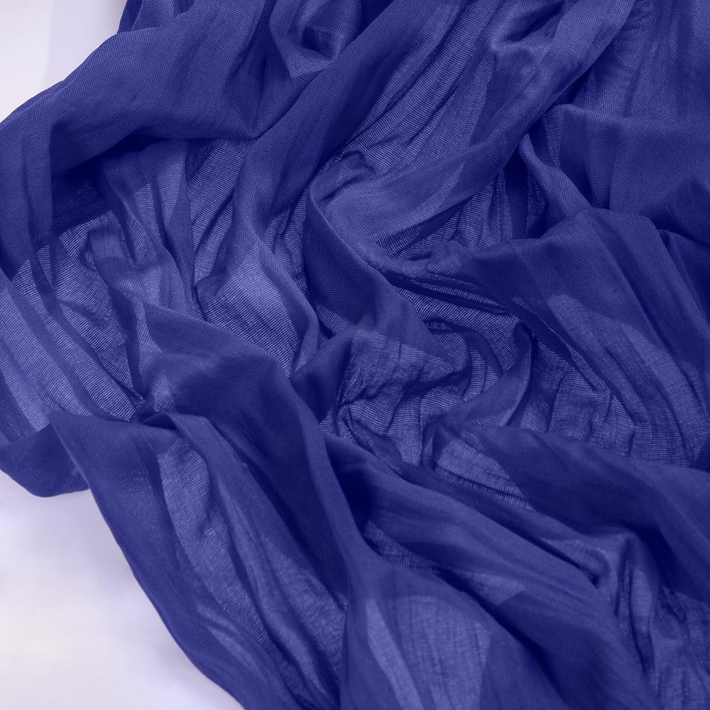 Royal Blue Cheesecloth Runner, 10FT, Wedding Shower, 3Pcs