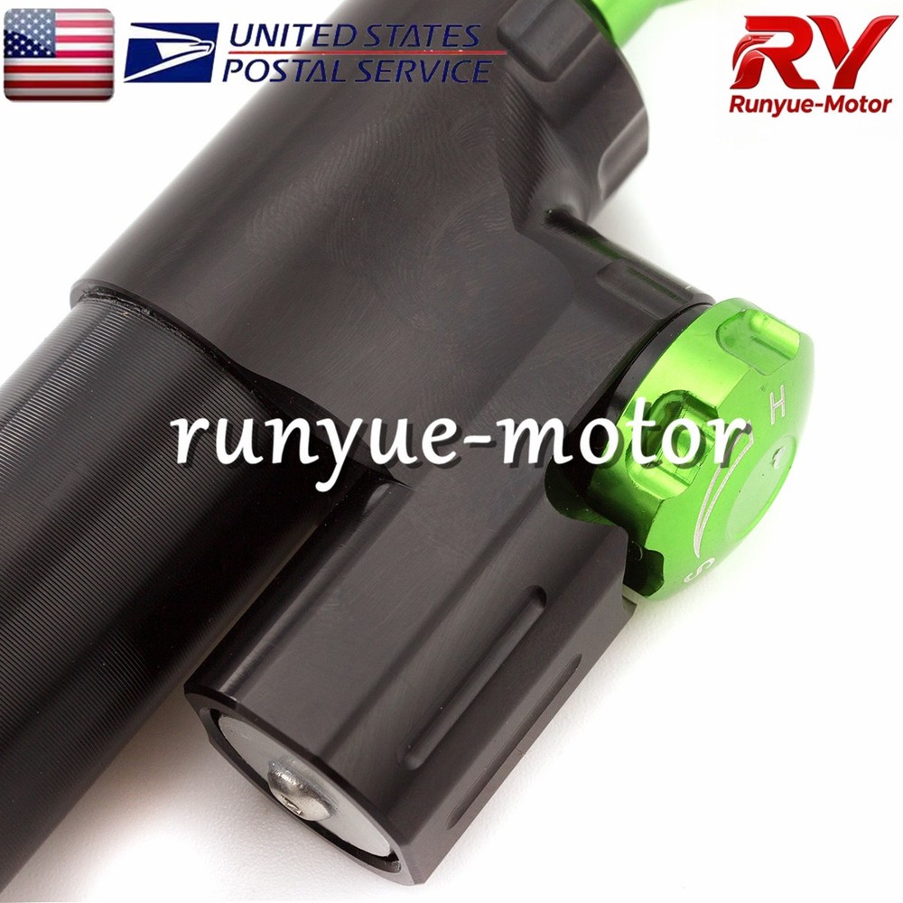 Adjustable Steering Damper Stabilizer Shock Linear Control Universal Aluminum