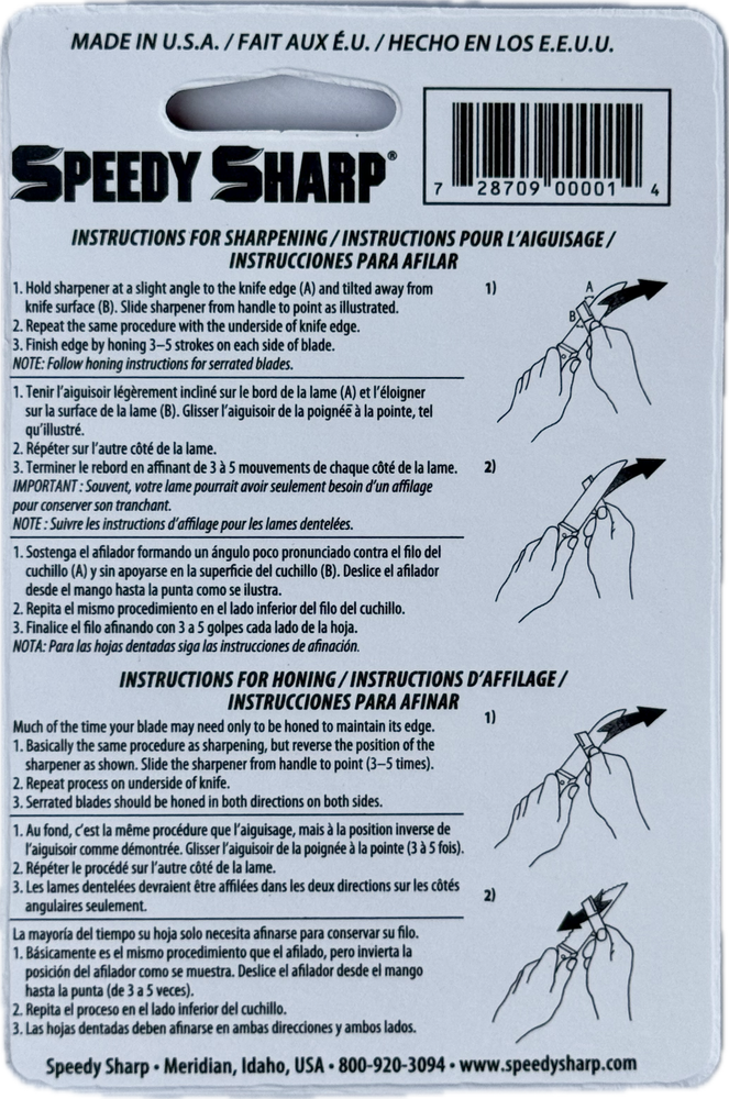 5 PACK "The Original" Speedy Sharp Carbide Knife Sharpener MICRO 100 KS-1 ORANGE