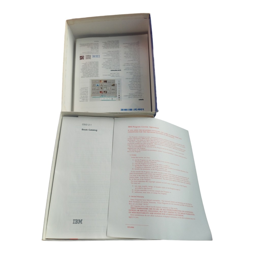 IBM OS/2 Version 2.1, Special Edition for Windows 3.5" Floppy COMPLETE New Open
