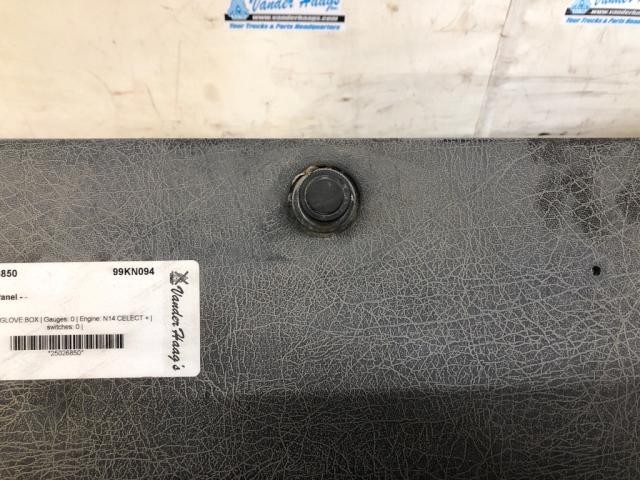 1987-2001 Kenworth T800 GLOVE BOX Dash Panel - Used