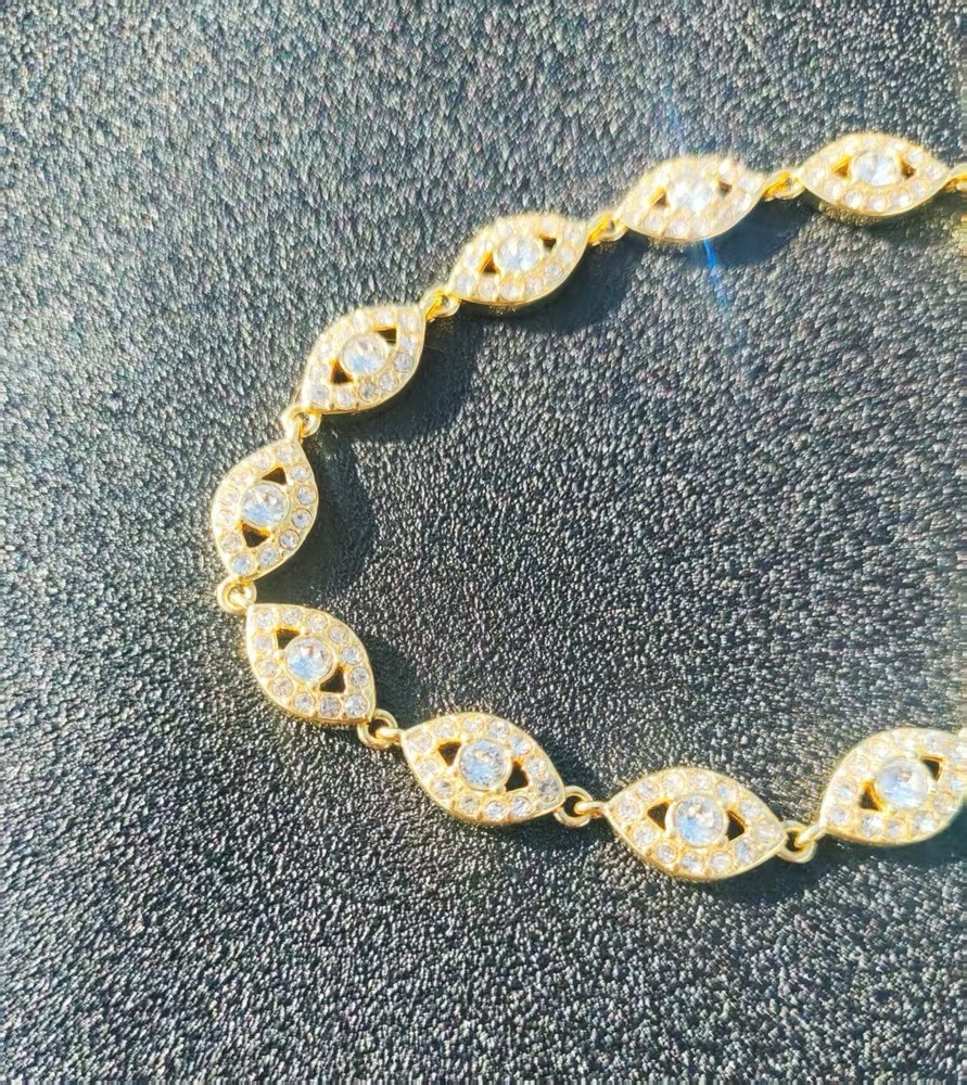 Givenchy Crystal Flex Bracelet Gold