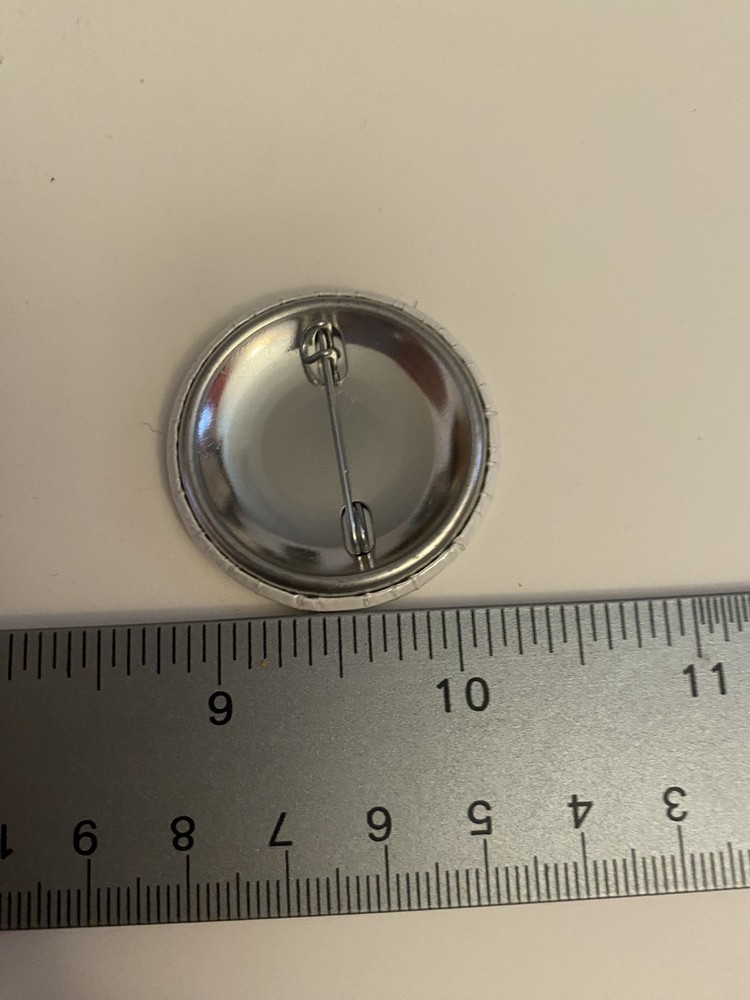 Massachusetts For Bush Pin Back Button P92