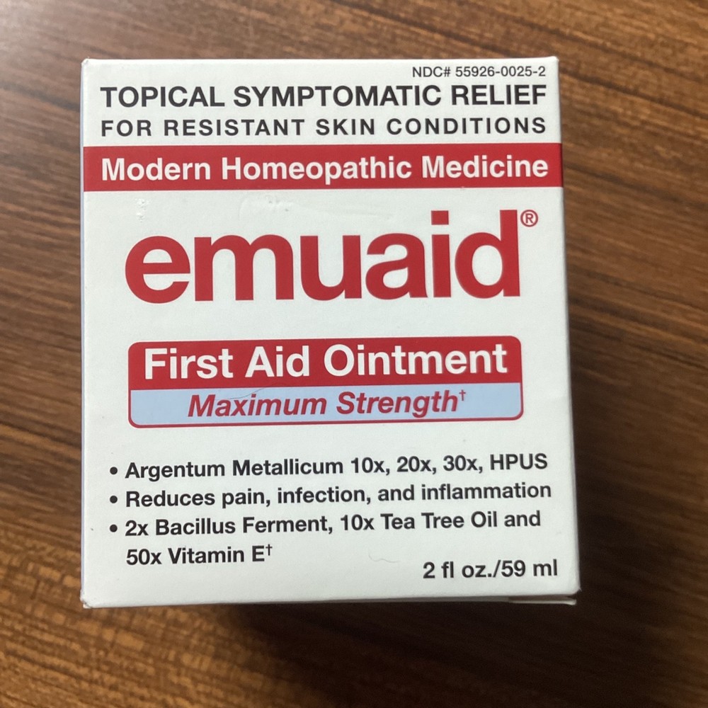Emuaid First Aid Ointment Maximum Strength - 2 oz Exp 12/2026