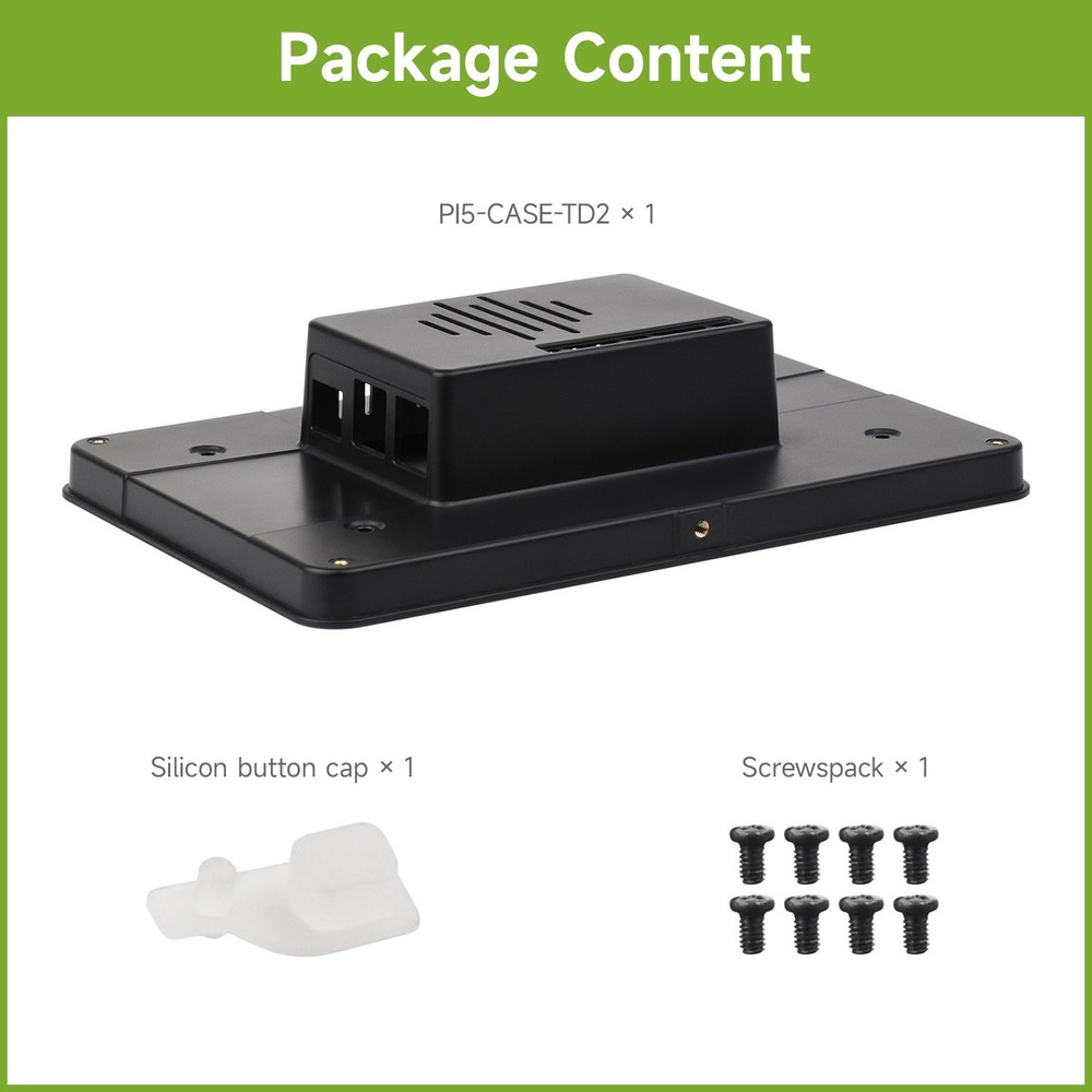Waveshare Protective Case For Raspberry Pi 7inch Touch Display 2 and Pi 5