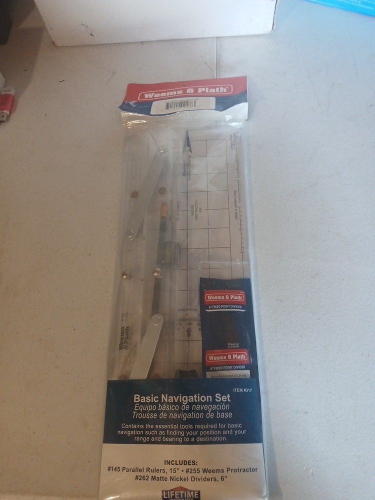 Weems & Plath No. 317 Basic Navigation Set Essential Tools