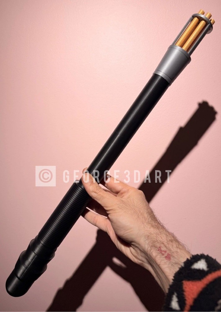 Time Variance Authority- TVA Time Stick Loki 3d Printed Cosplay Prop