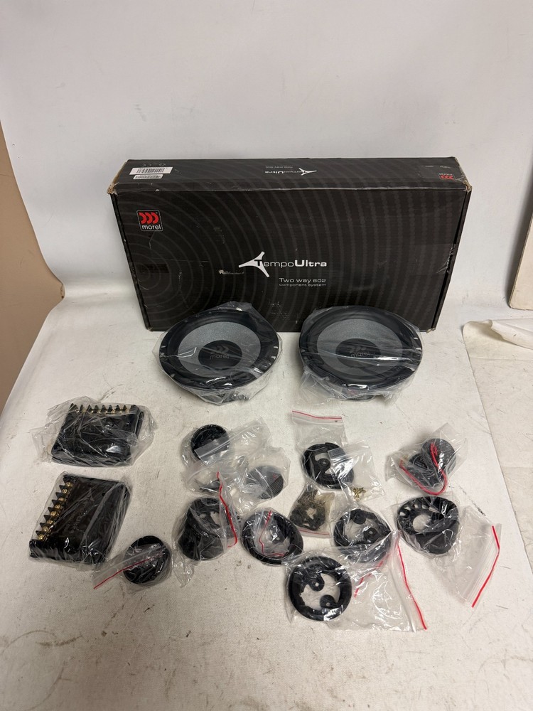 Morel Tempo Ultra 602 6-1/2" Component Speaker System -B