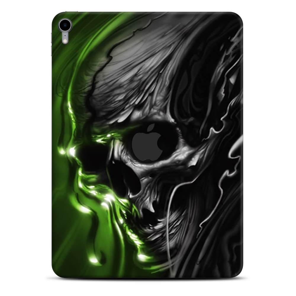 Skins Decal Wrap for Apple iPad Pro 11 2018 Dark Skull