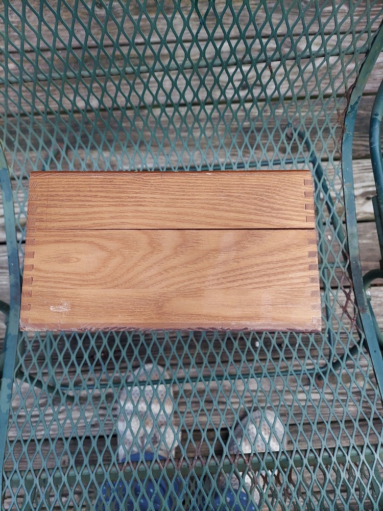 Rare Vintage Apple Macintosh Plus Walnut Storage Box