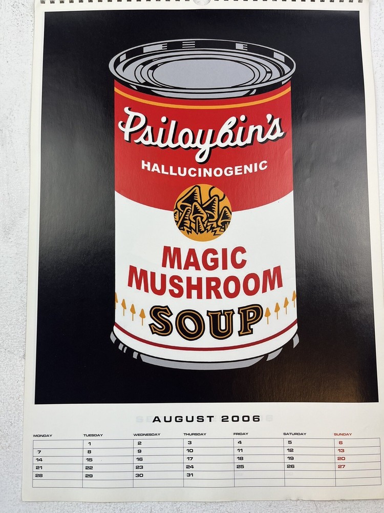 Magic Mushroom 2006 Popkorn Calendar