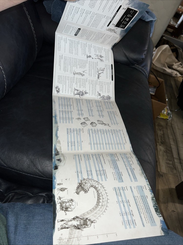 Dungeons and Dragons Dungeon Master's DM Screen Shield