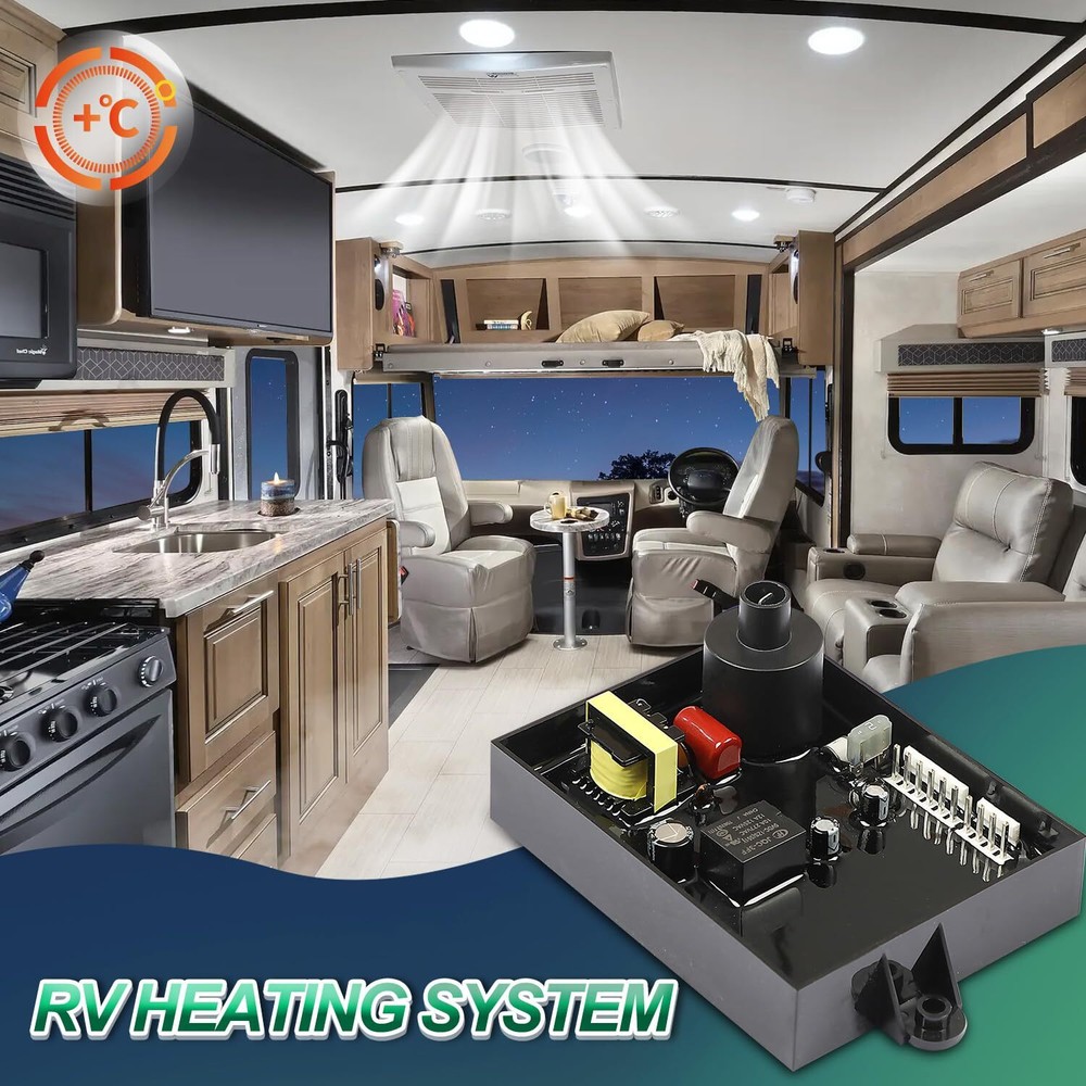 RV Water Heater Control Circuit Board 93305 91365 91346 For GE16-EXT GCH10A-4E
