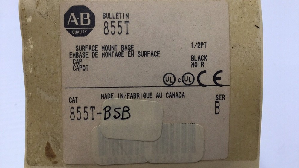 Allen Bradley 855T-BSB Stack Light Mount Base 855TBSB