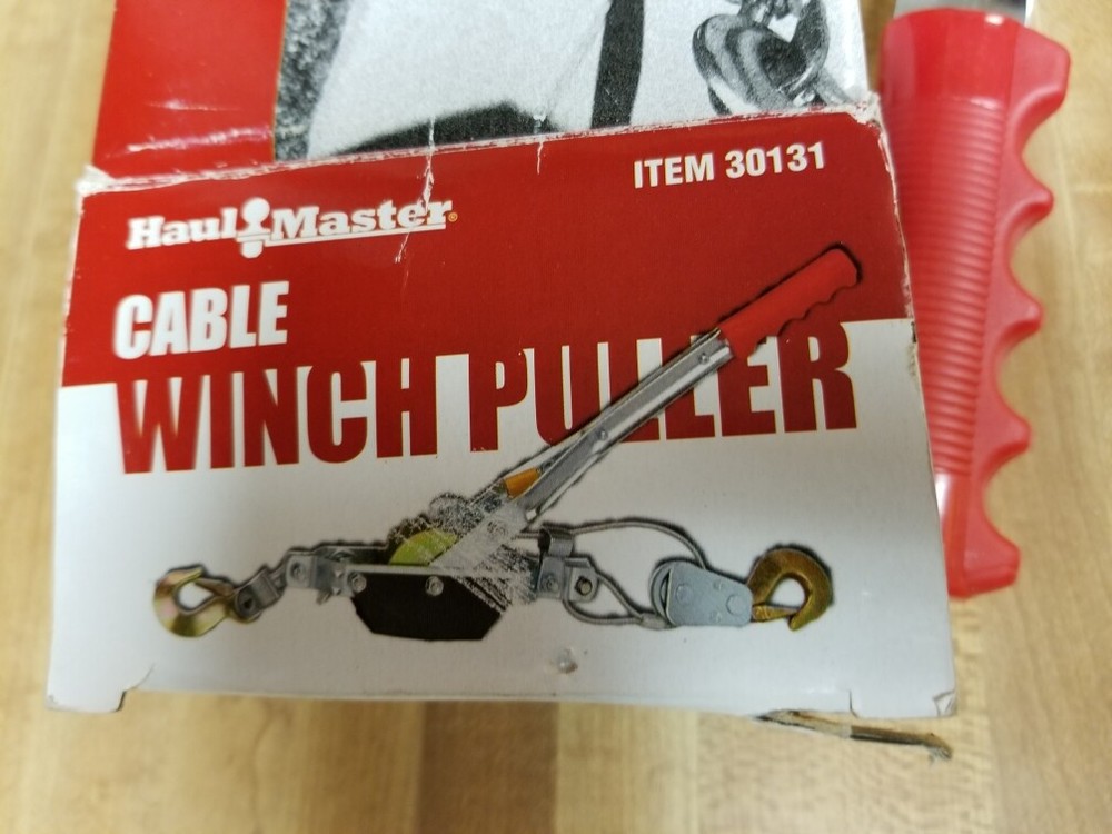 Haul Master 1200 Lb. Cable Winch Puller 30131