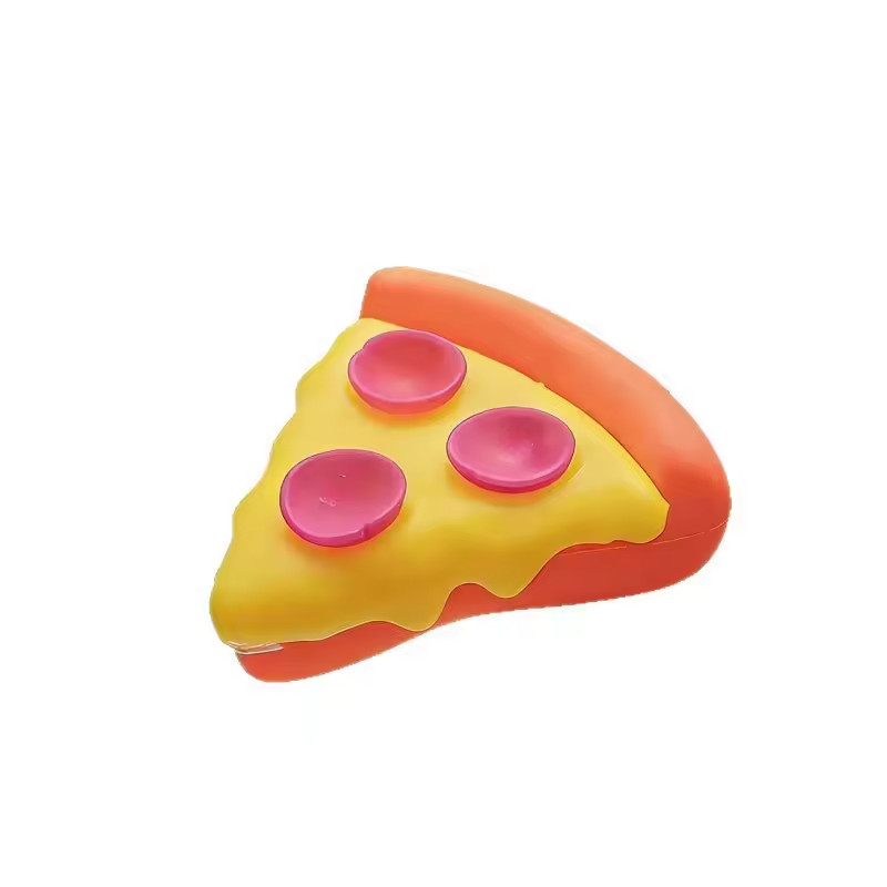 Pizza Sensory Fidget Cube Stress Relief Squishy Cube Anti-Anxiety Squeeze Object