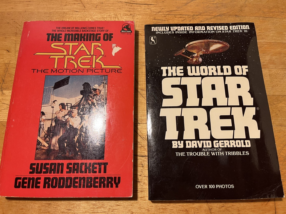 Star Trek book lot
