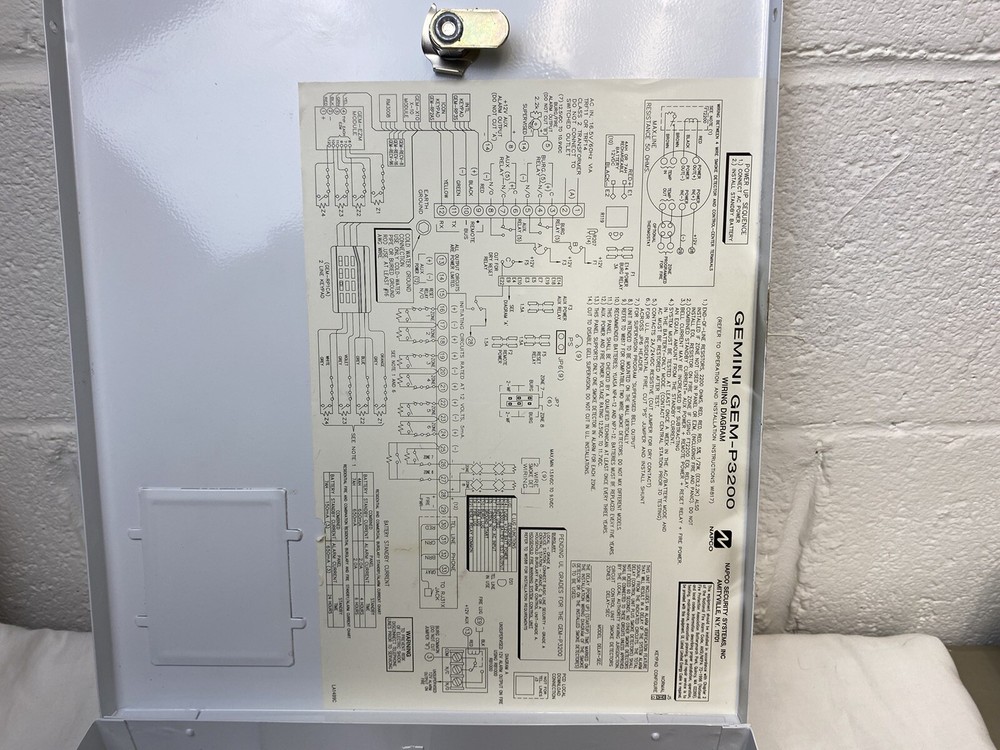 Napco Gemini GEM-P3200 Control Communicator Circuit Board Communicator W Box Key
