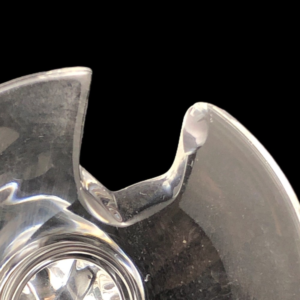 Small Cut Crystal Jam Jelly Ginger Jar W/ Lid
